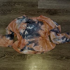 Long Sleeve Semi Crop Top Ish